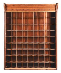 SHAVING MUG DISPLAY CASE