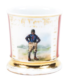 FOOTBALL PLAYER'S SHAVING MUG