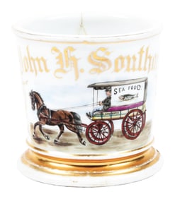 HORSE-DRAWN SEAFOOD DELIVERY CART