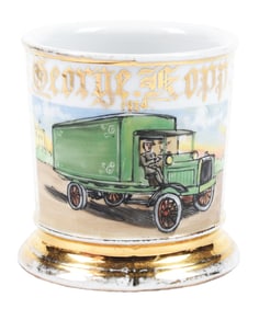 DELIVERY TRUCK SHAVING MUG
