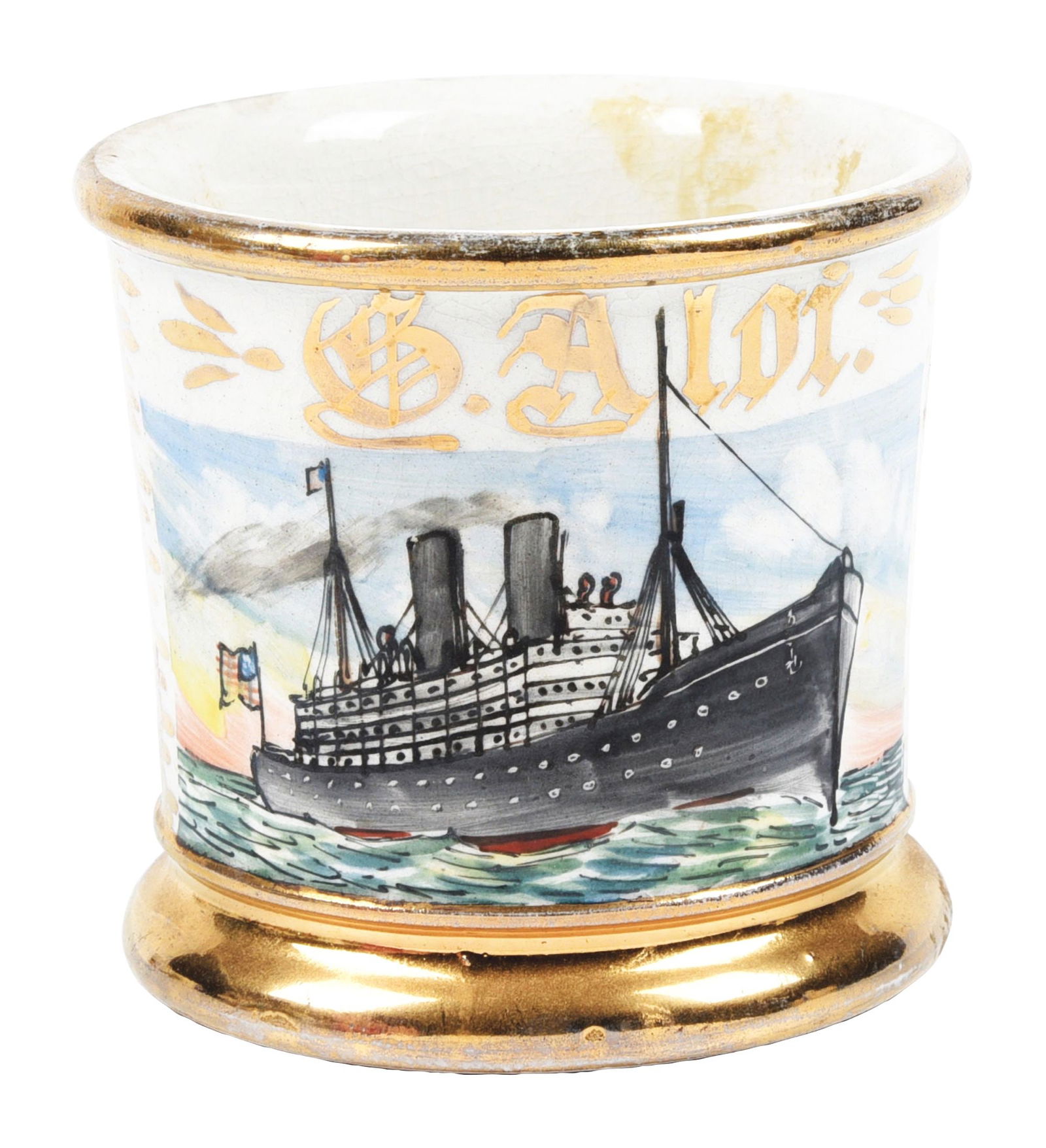 CAPTAIN'S SHAVING MUG (1 of 5)