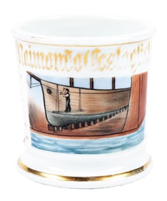 SHIP BUIILDER'S SHAVING MUG