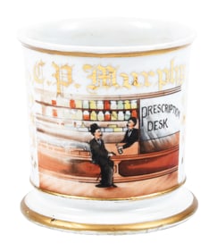 DRUGGIST'S SHAVING MUG