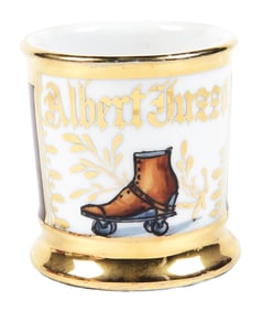 ROLLER SKATER'S SHAVING MUG