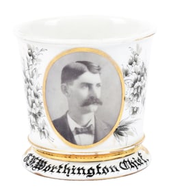 PHOTOGRAPHIC PORTRAIT SHAVING MUG