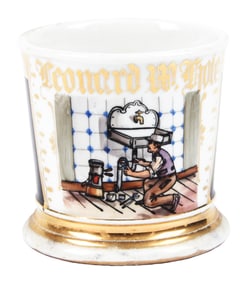 PLUMBER'S SHAVING MUG