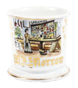 GROCER'S SHAVING MUG