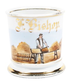 BRICK PRODUCER'S SHAVING MUG