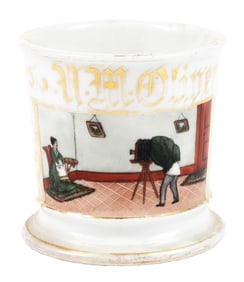 PHOTOGRAPHER'S SHAVING MUG