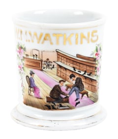 SHOE SALESMAN'S SHAVING MUG