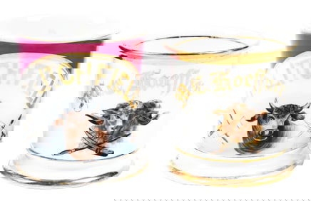 LOT OF 2: BUTCHER'S SHAVING MUGS