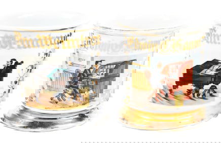 LOT OF 2: SHAVING MUGS