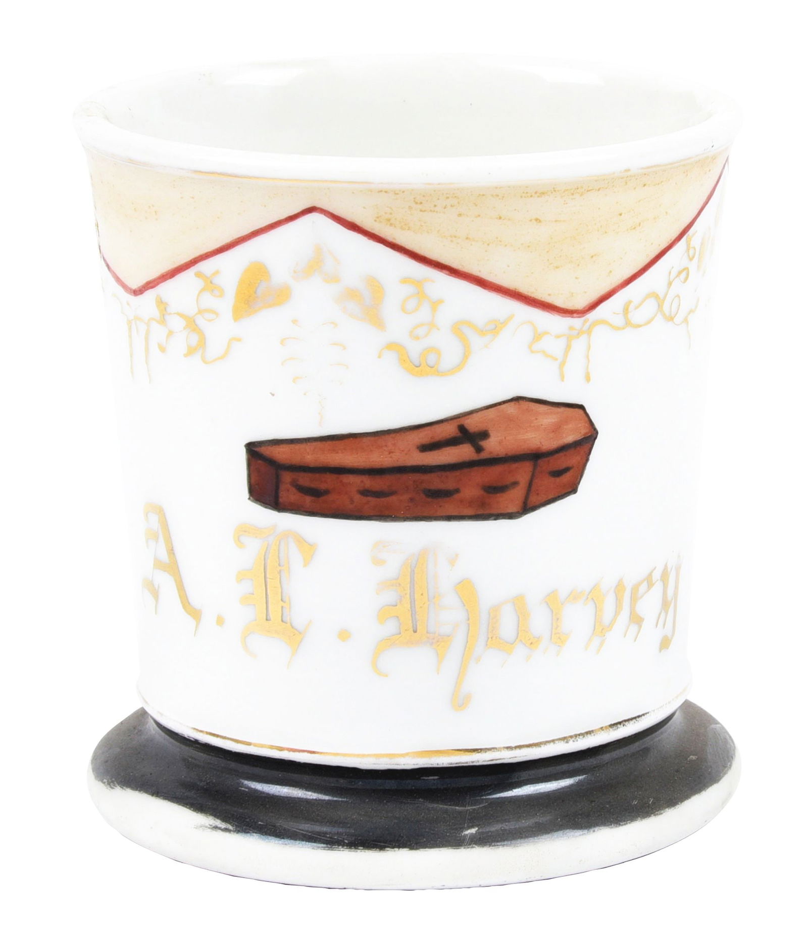 COFFIN MAKER'S SHAVING MUG (1 of 5)
