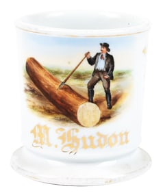 LUMBERJACK'S SHAVING MUG