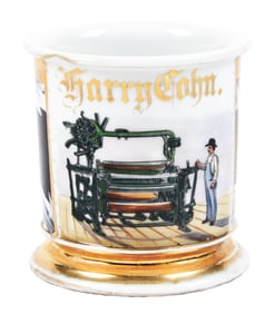 MACHINE OPERATOR'S SHAVING MUG