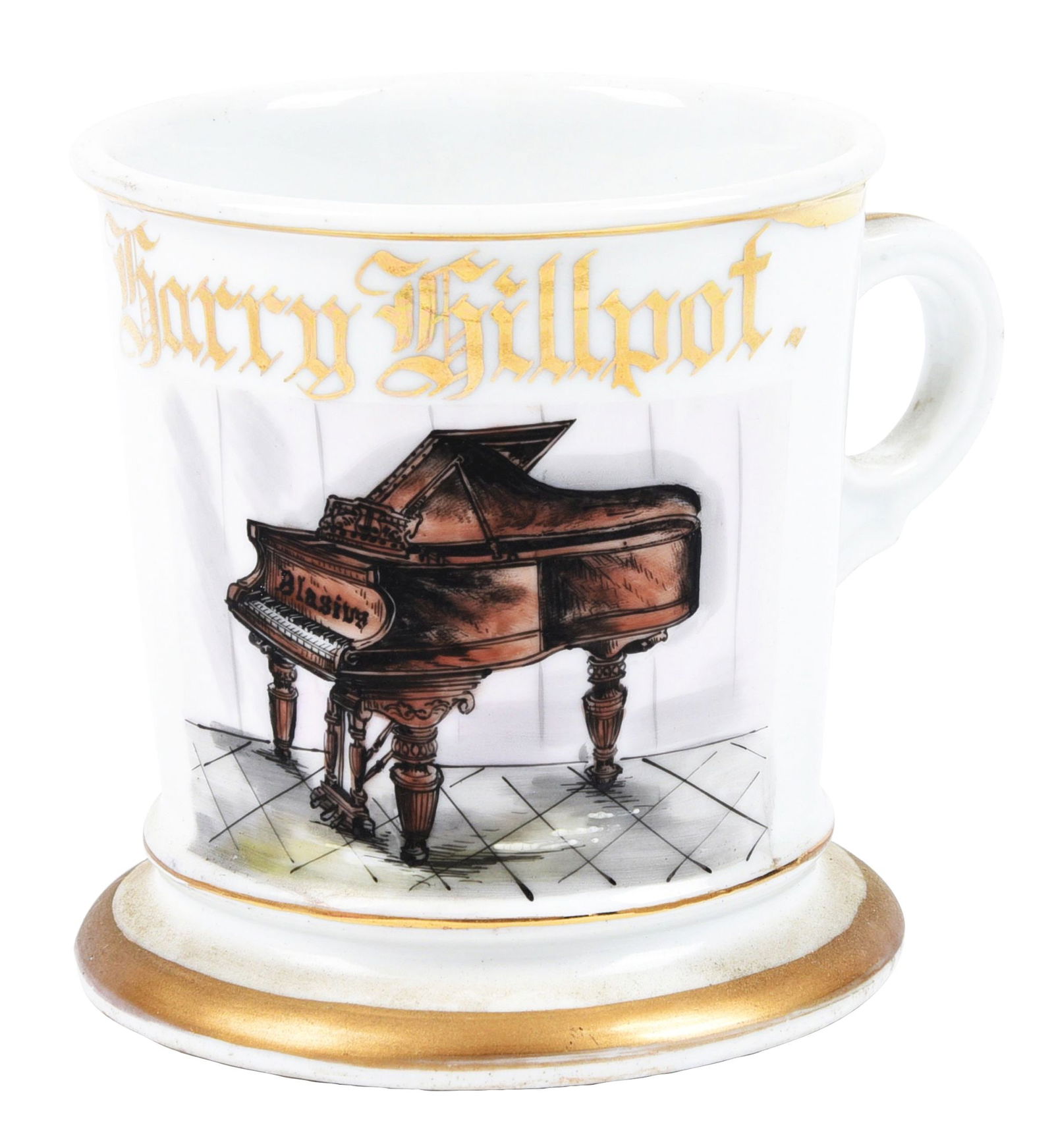 PIANO PLAYER'S SHAVING MUG (1 of 5)