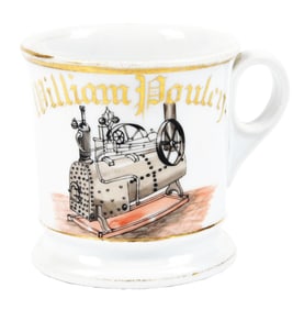 MACHINE OPERATOR'S SHAVING MUG