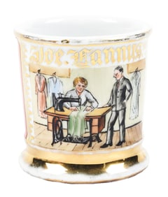 SEAMSTRESS SHAVING MUG