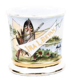 FISHERMAN'S SHAVING MUG