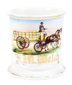 DELIVERY WAGON SHAVING MUG