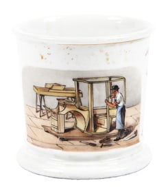 CARRIAGE BUILDER'S SHAVING MUG