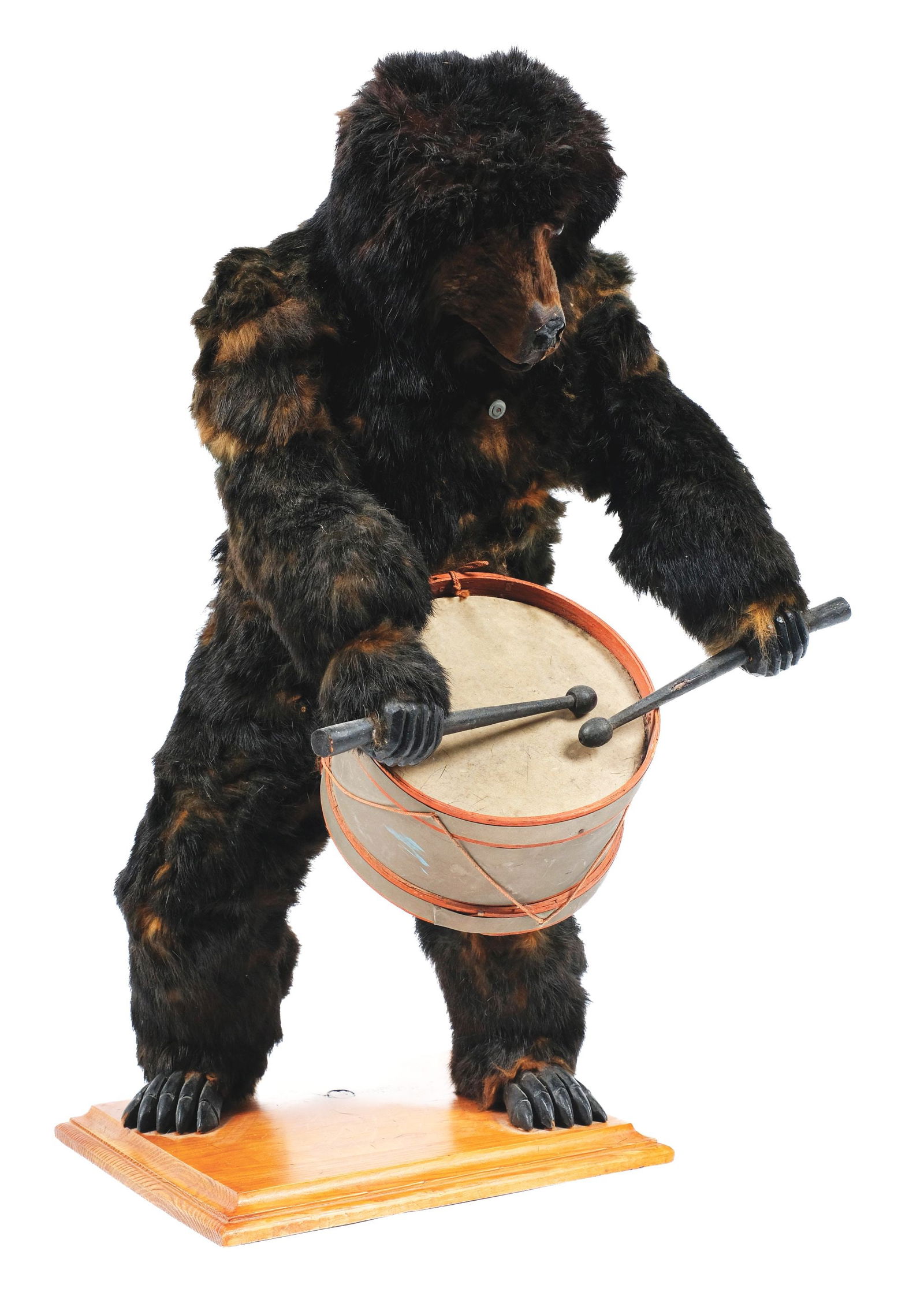 PHENOMENAL DRUMMING BEAR AUTOMATON (1 of 5)