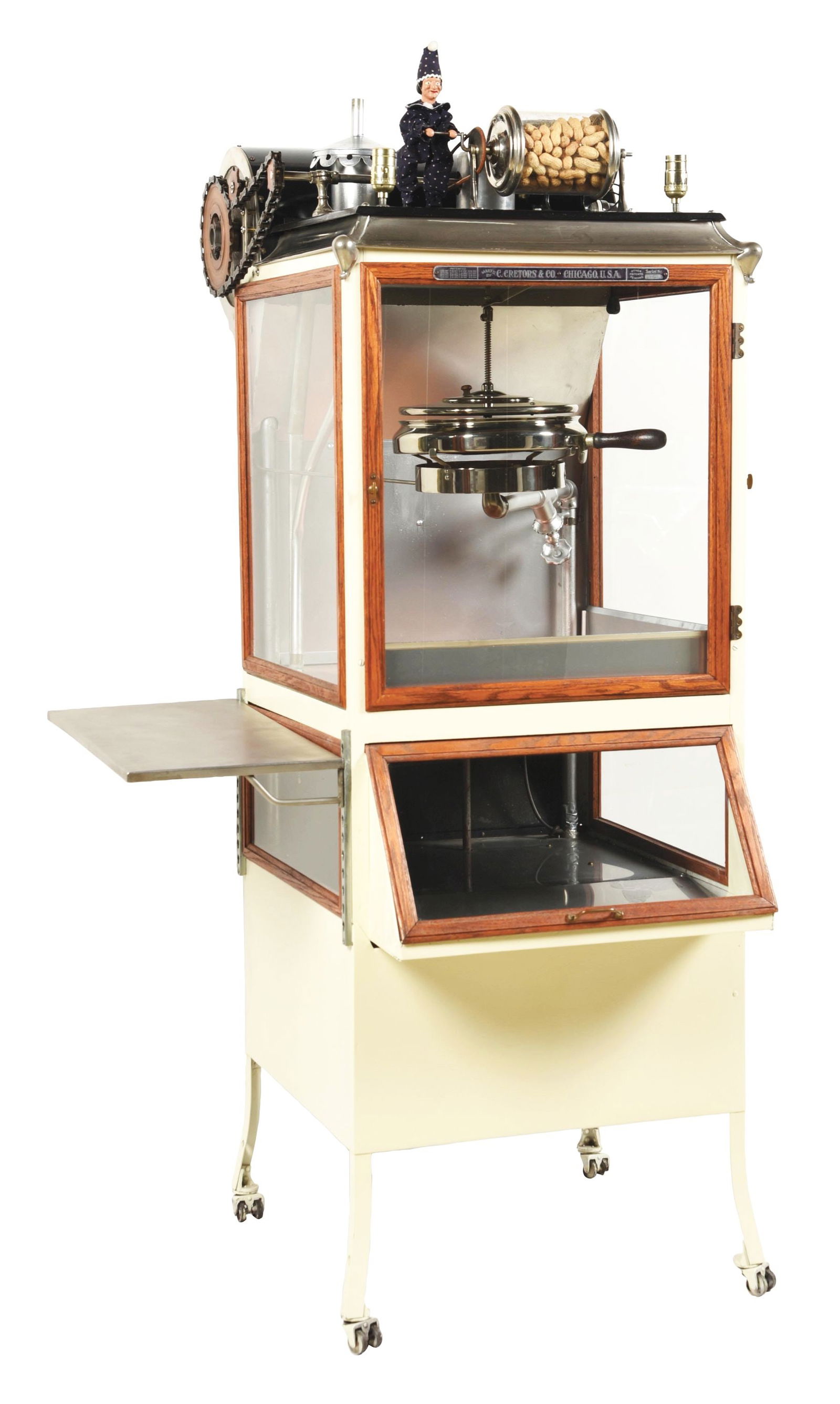 C. CRETORS & CO. "EARN MORE" POPCORN & PEANUT VENDOR (1 of 5)