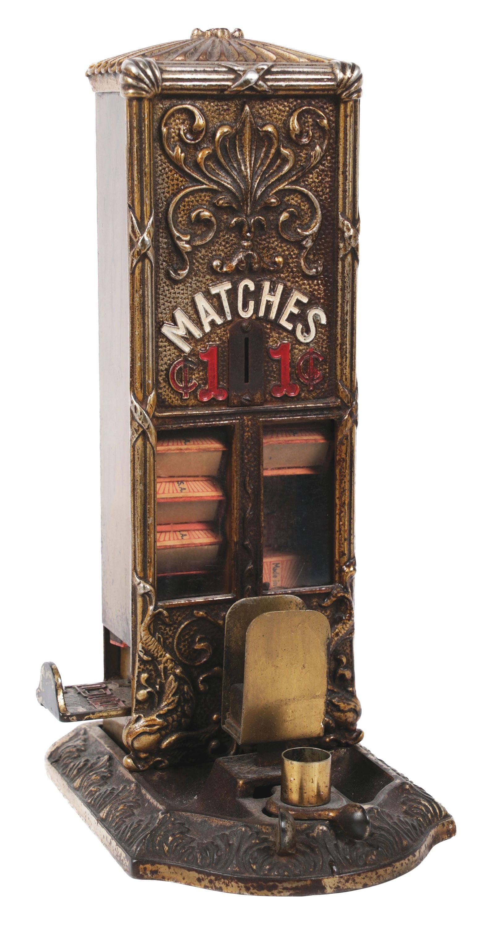 NORTHWESTERN (SEL-EM) MATCH VENDING MACHINE (1 of 5)