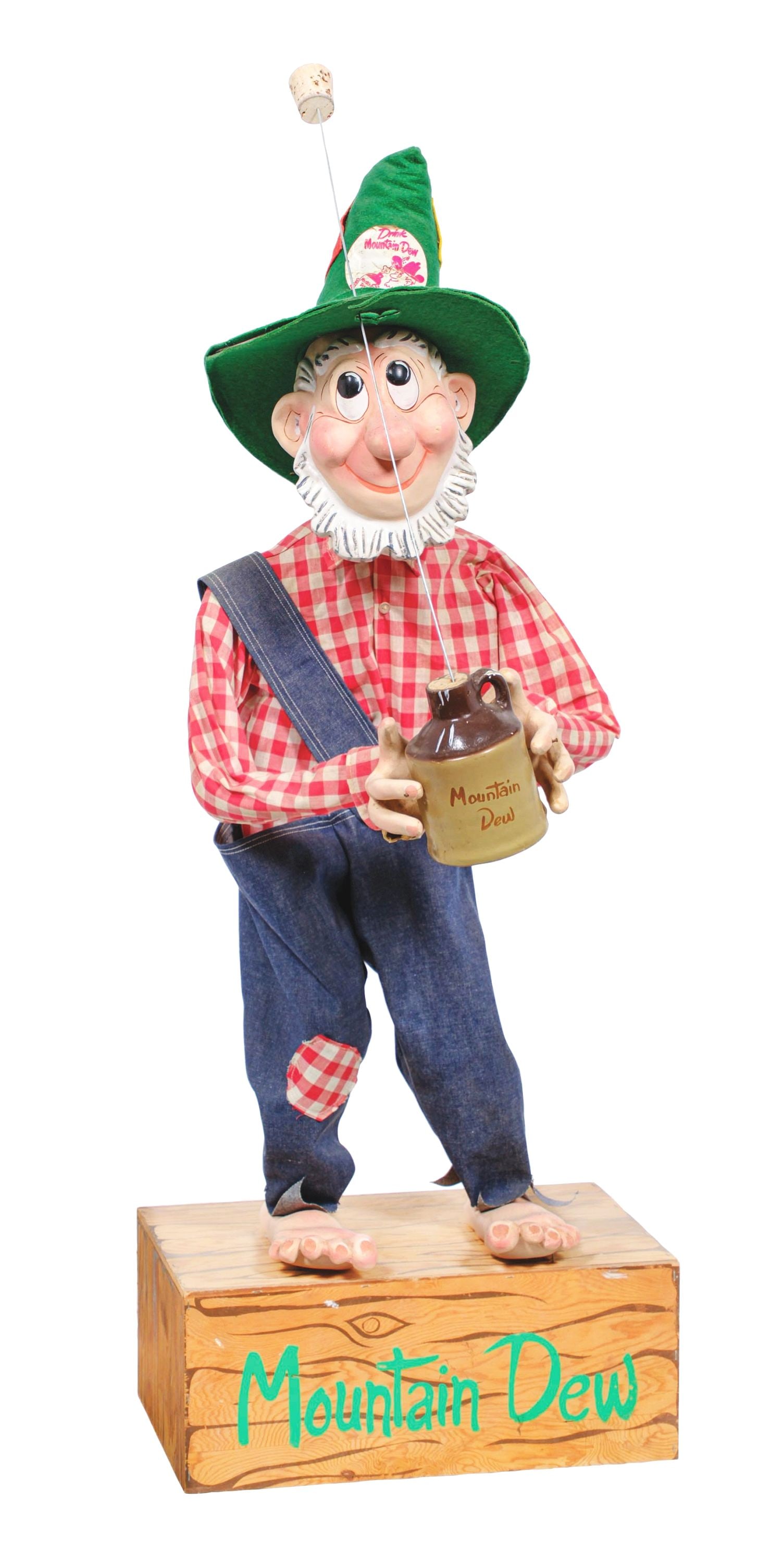 MOUNTAIN DEW FIGURAL ADVERTISING POINT OF SALE DISPLAY (1 of 4)