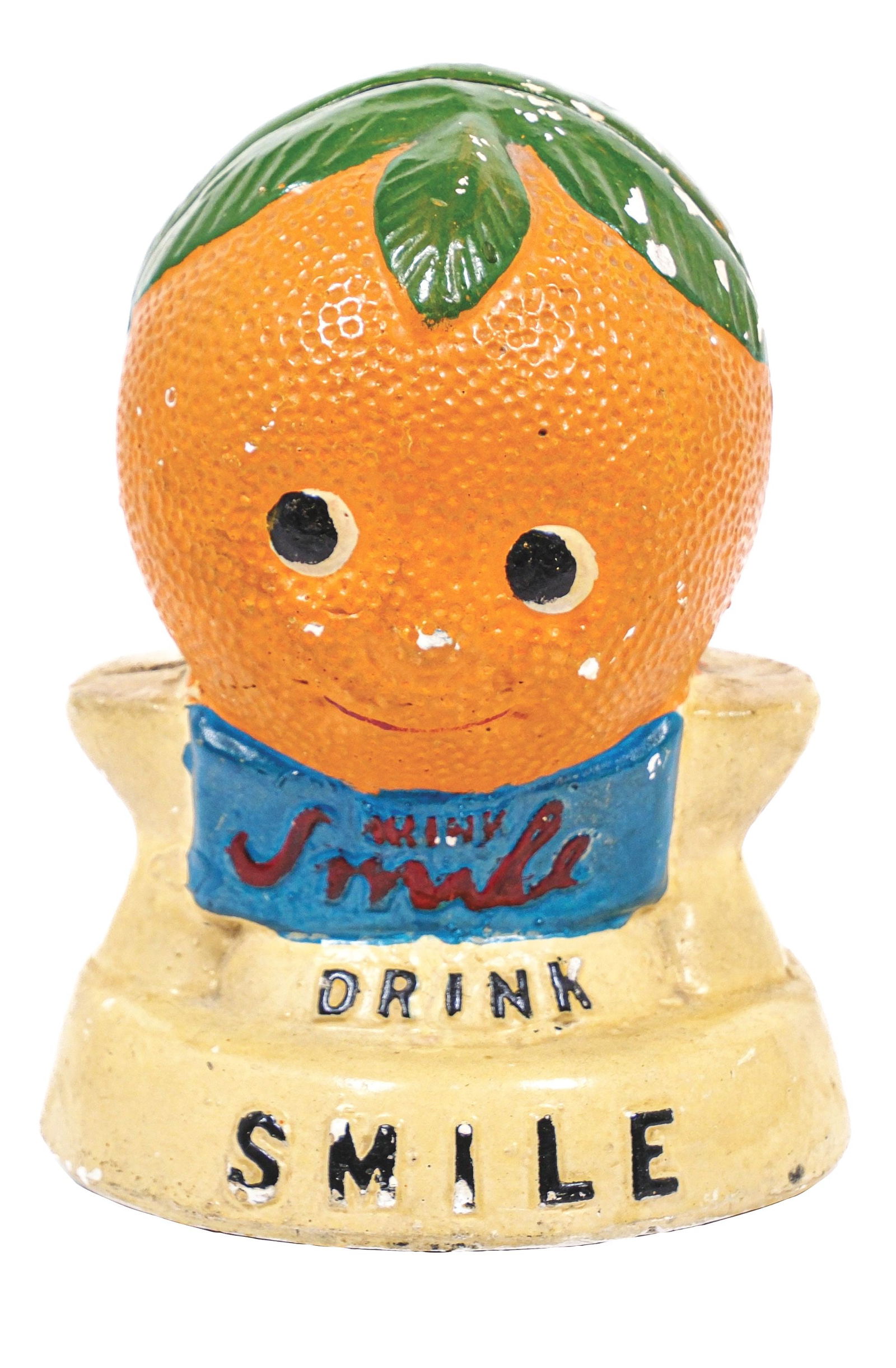 CHALK WARE SMILE SODA POP MENU HOLDER (1 of 4)