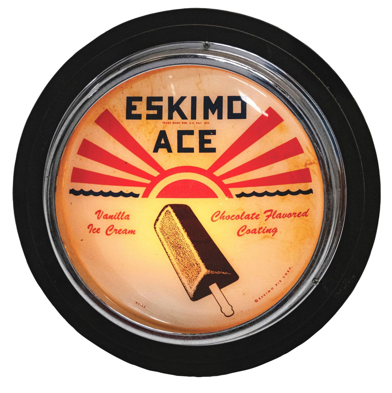 ESKIMO PIE ICE CREAM LIGHT-UP SIGN (1 of 4)