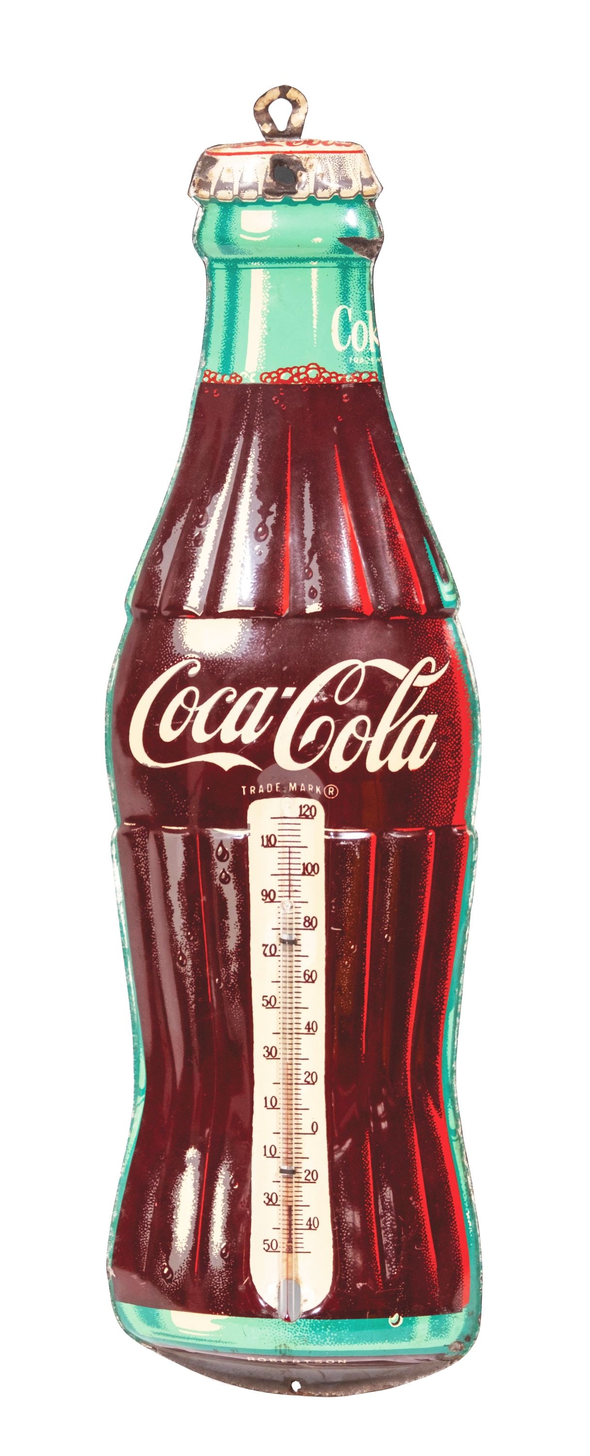 COCA-COLA BOTTLE THERMOMETER (1 of 3)