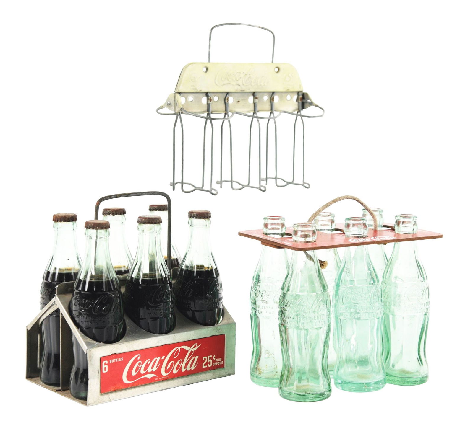 COLLECTION OF 3 COCA-COLA 6-PACK CARRIERS (1 of 4)
