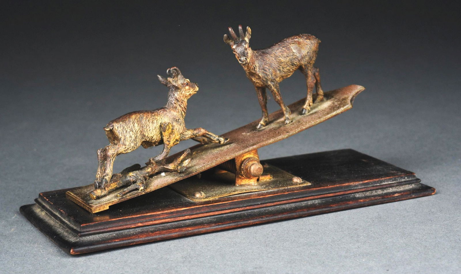 BRONZE 2 MOUNTAIN GOATS DOCUMENT HOLDER (1 of 5)