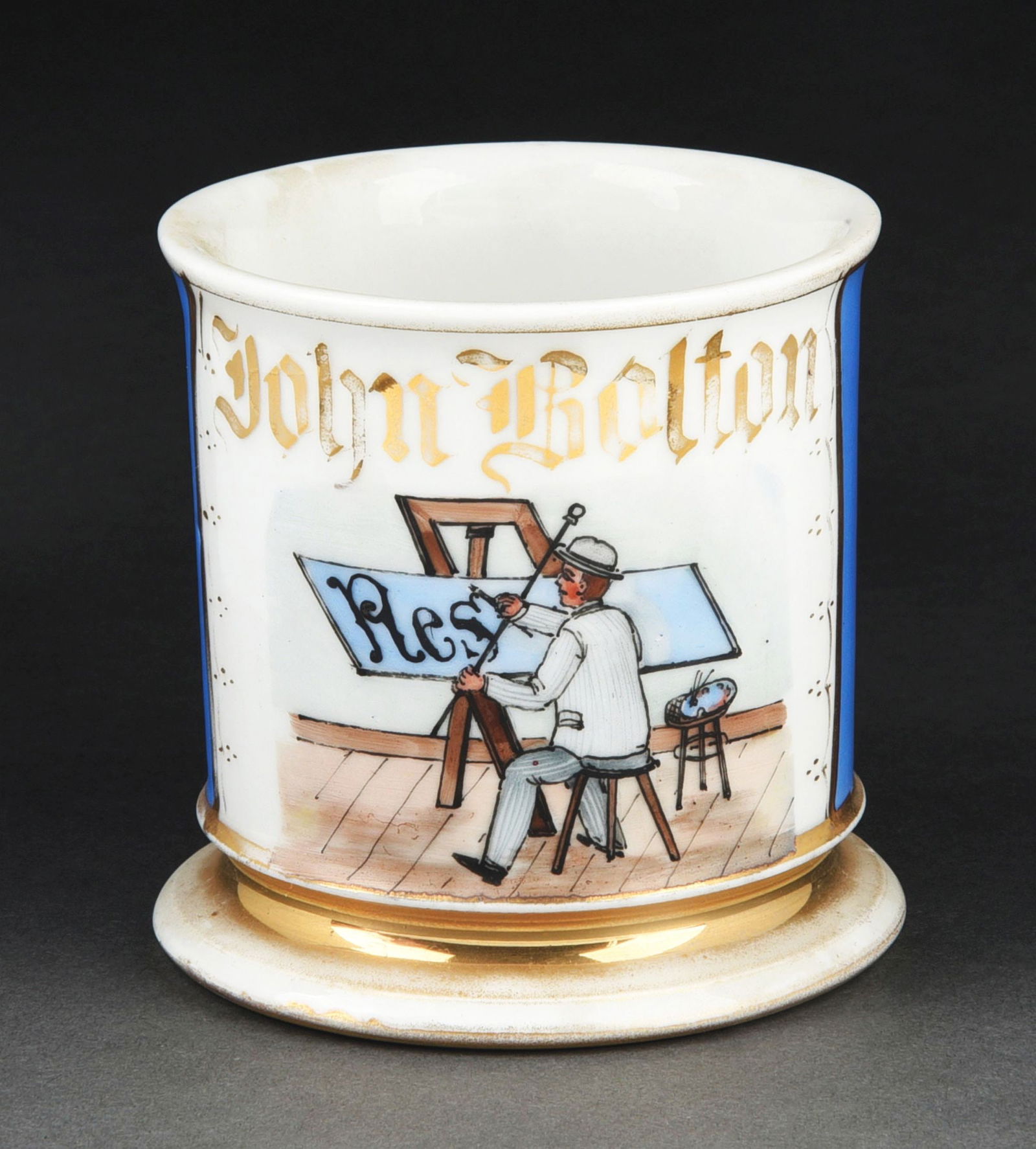 SIGN PAINTER SHAVING MUG (1 of 5)