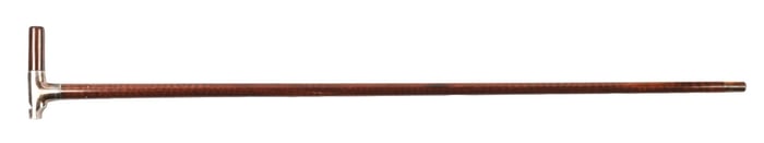 ANTIQUE WALKING STICK GADGET CANE W/ STERLING SILVER WHISTLE