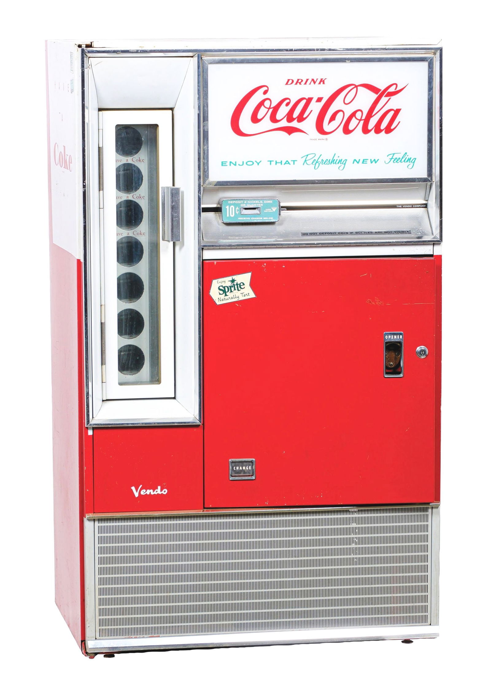 COCA-COLA VENDO H77A VENDING MACHINE (1 of 6)
