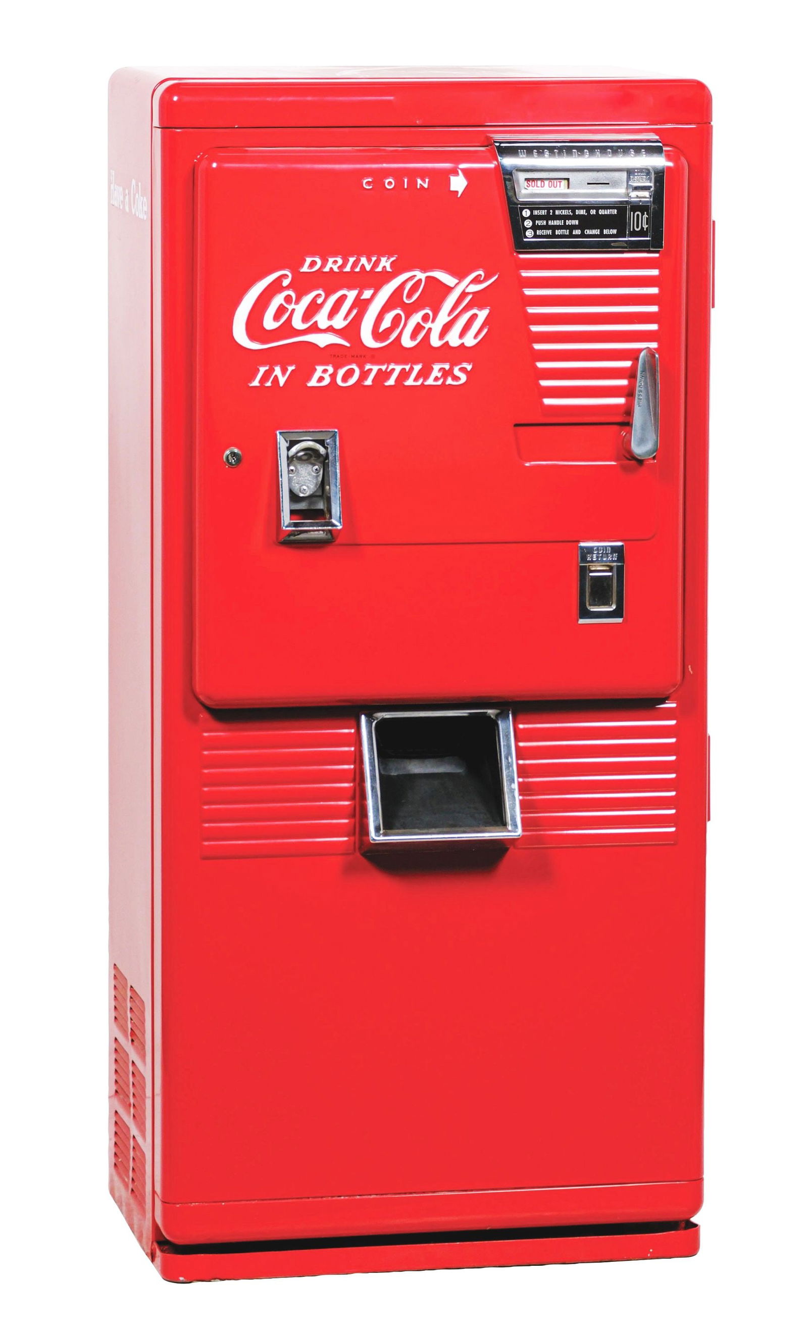 COCA-COLA WESTINGHOUSE MODEL WC 42T VENDING MACHINE (1 of 6)