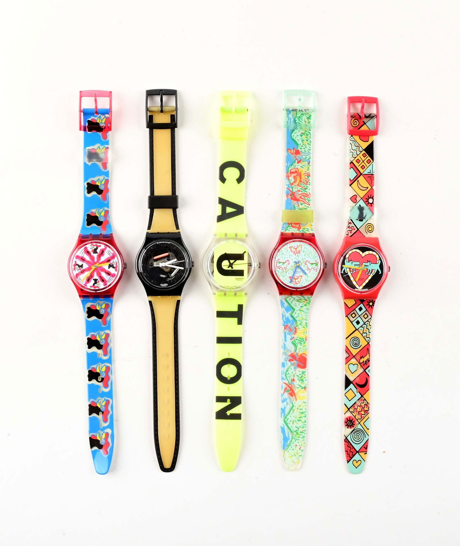 LOT OF 5: STANDARD GENTS SWATCHES (1 of 3)