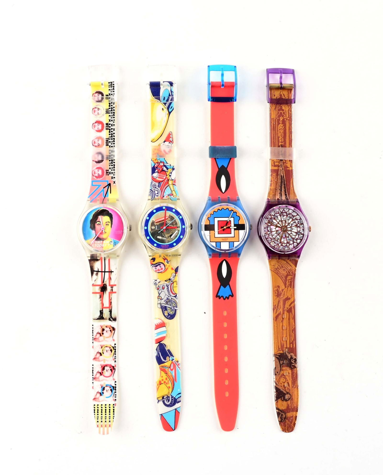 LOT OF 4: STANDARD GENTS SWATCHES (1 of 3)