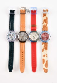 LOT OF 4: CHRONO SWATCHES