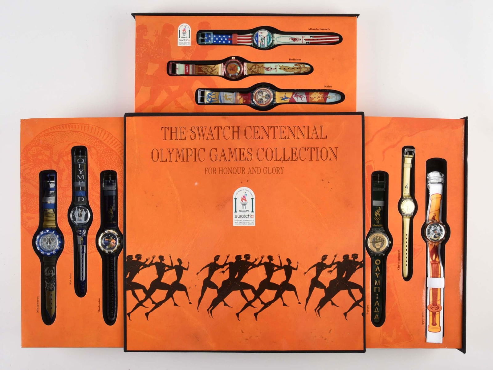 THE SWATCH CENTENNIAL OLYMPIC GAMES COLLECTION SET (1 of 5)