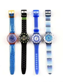 LOT OF 4: SCUBA SWATCHES