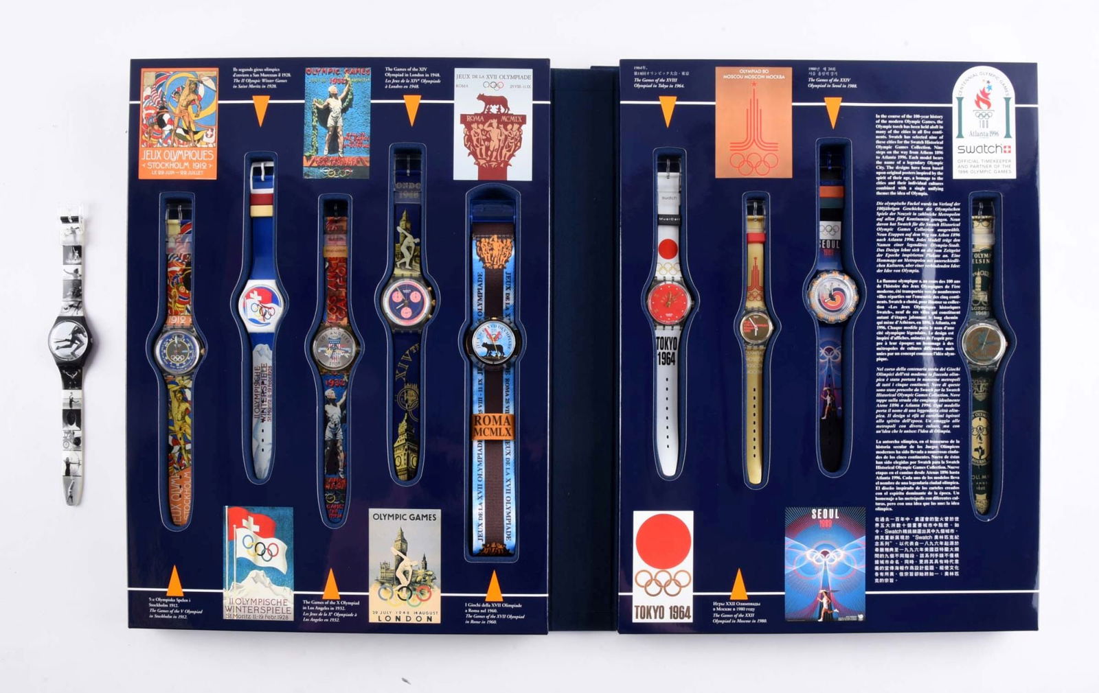 LOT OF 10: OLYMPIC SPECIALS SWATCHES (1 of 3)