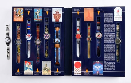 LOT OF 10: OLYMPIC SPECIALS SWATCHES