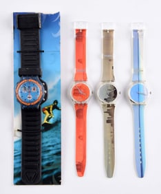 LOT OF 4: WORLDWIDE PACKAGING SWATCHES