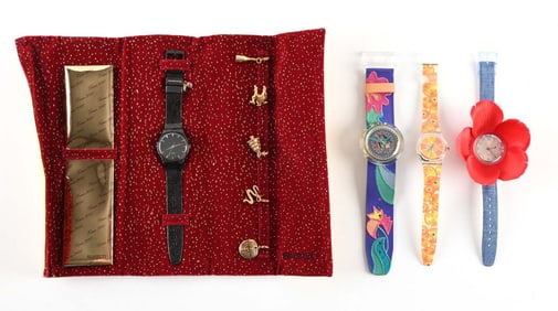 LOT OF 5: SPECIAL AND WORLDWIDE SWATCHES