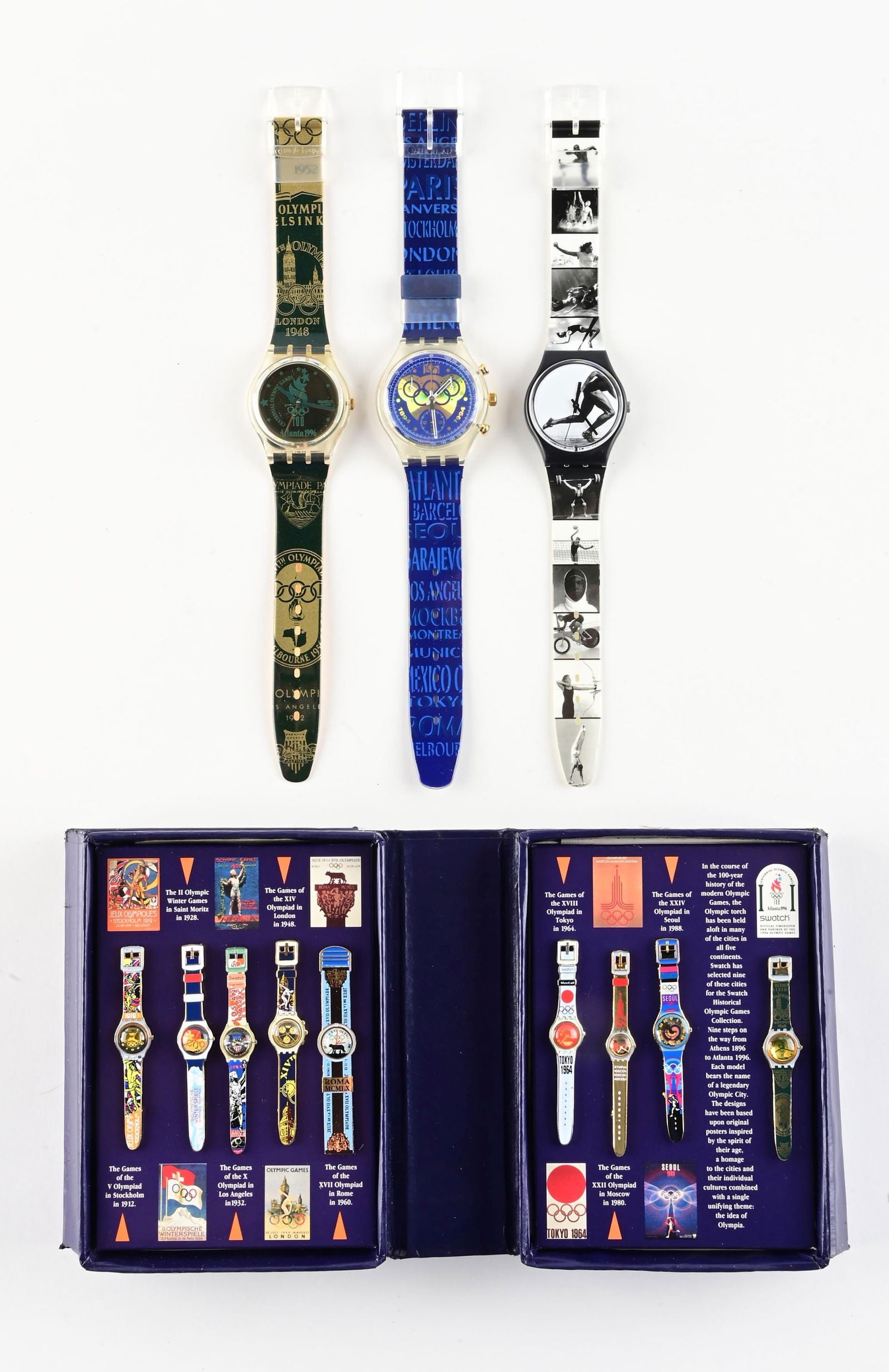 LOT OF 4: LIMITED SPECIAL AND OLYMPIC SPECIALS SWATCHES (1 of 3)