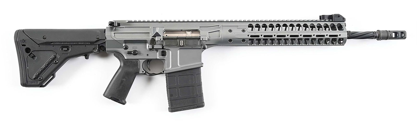 (M) LIMITED EDITION LWRC CSASS .308 WINCHESTER SEMI-AUTOMATIC RIFLE.: The CSASS (Compact Semi-Automatic Sniper System) was developed by LWRC to compete for a U.S. Army Contract in 2012, now filled by H&K's HK417 program. Despite the loss, LWRC release a limited edition
