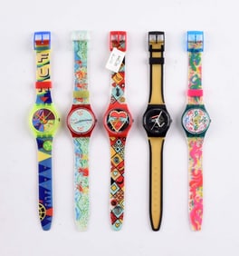 LOT OF 5: STANDARD GENTS SWATCHES